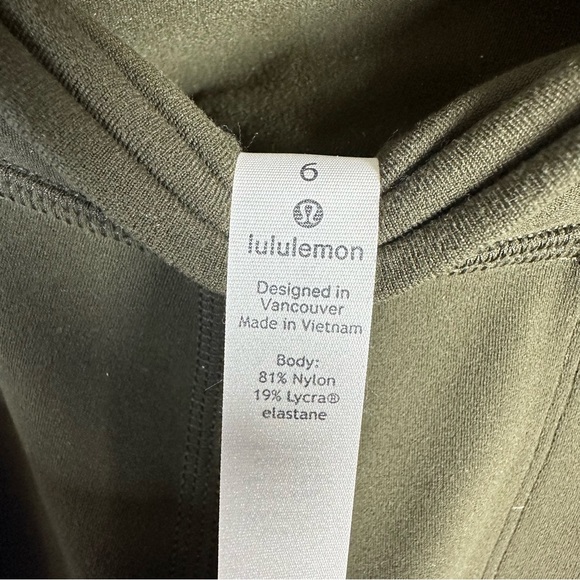 Lululemon Align Jogger 28" Dark Olive Size 6 Women's - Picture 9 of 10